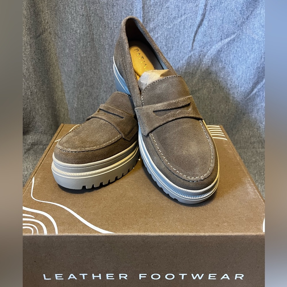 Patina by Portland Leather Zoe chunky loafer NEVER WORN
